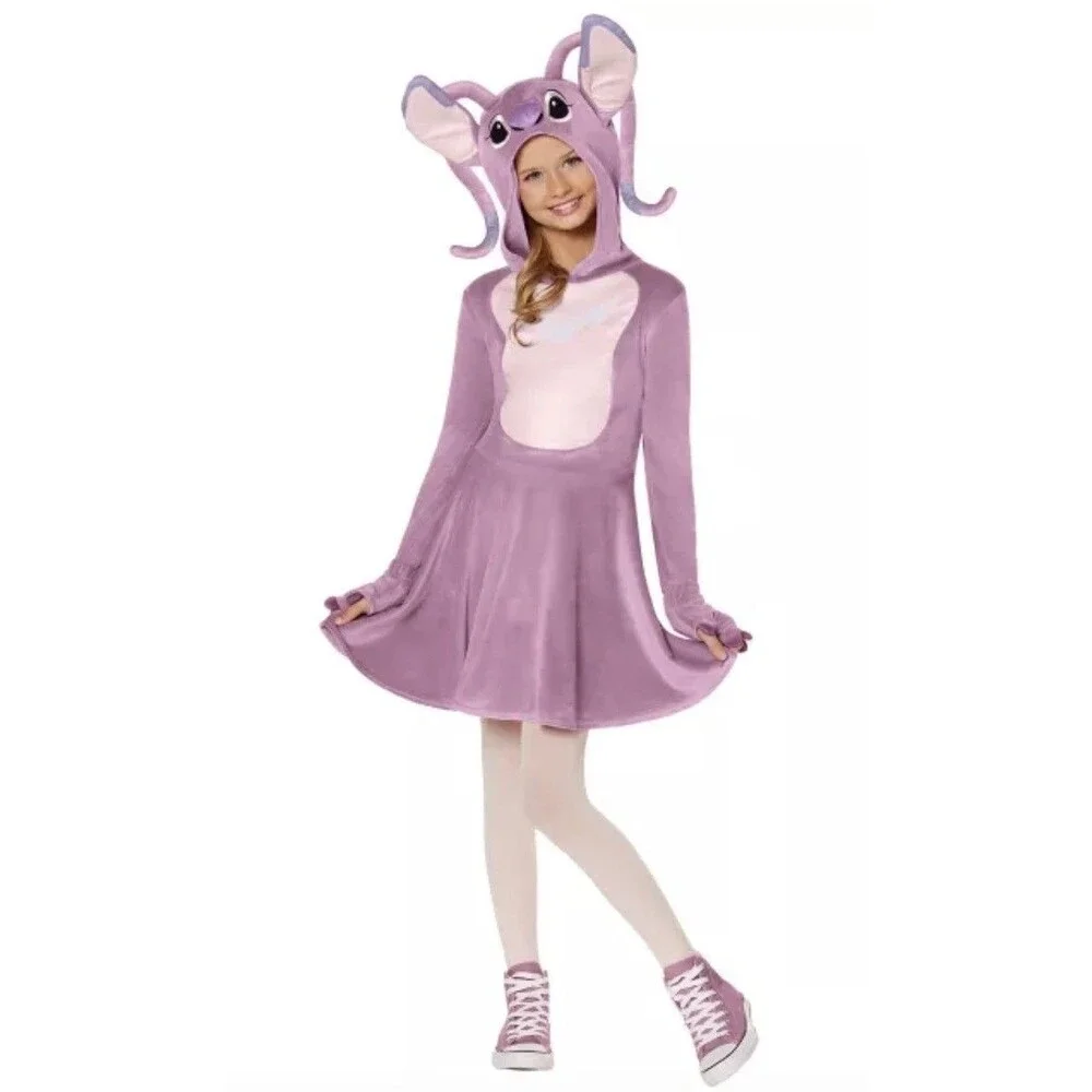 Disney Lilo & Stitch Angel Costume Dress Child Girl Spirit Halloween XS‎ - Picture 3 of 4